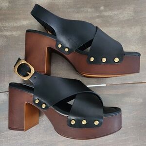 Steve Madden Criss Cross Wedge Clog – Size 7.5